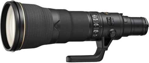 نيكون - عدسة AF-S NIKKOR مقاس 800 مم f/5.6E FL ED VR لكاميرات مختارة (2205) + حافظة الغطاء + مجموعة التنظيف (متجددة) in Saudi Arabia