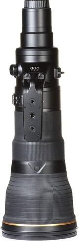 نيكون - عدسة AF-S NIKKOR مقاس 800 مم f/5.6E FL ED VR لكاميرات مختارة (2205) + حافظة الغطاء + مجموعة التنظيف (متجددة) in Saudi Arabia