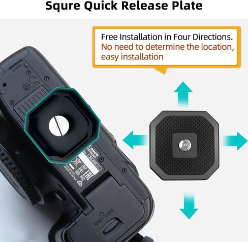 Camera Clip for Backpack, Camera Clip with Plate Quick Release Kit,Camera Backpack Clipbackpack Camera Mount for DSLR Camera Action Camera Backpack Strap Mount in Kuwait