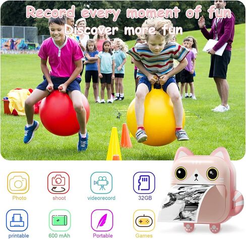 M2 Kids Print Camera Pink in Saudi Arabia