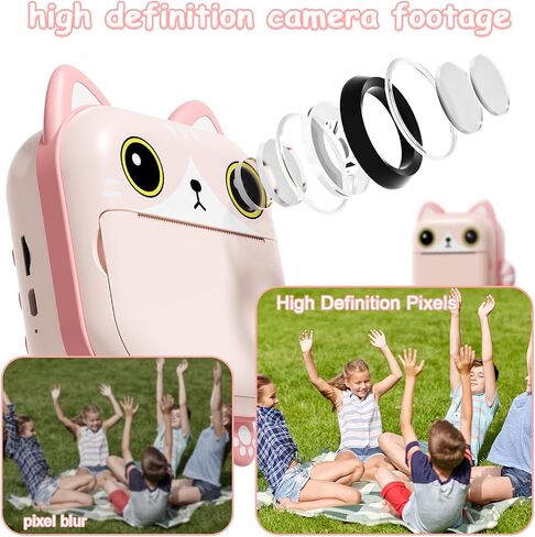 M2 Kids Print Camera Pink in Saudi Arabia