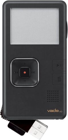 Creative Labs Vado HD 720p Pocket Video Camcorder with 8 GB Video Storage and 2x Digital Zoom (Black) OLD MODEL in Kuwait