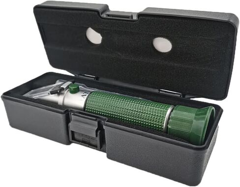 مقياس انكسار الملوحة مع وظيفة ATC، مجموعة اختبار المياه المالحة لمياه البحر، حمام السباحة، حوض السمك، خزان الأسماك. مقياس مزدوج: الجاذبية النوعية ونسبة الملح in Kuwait