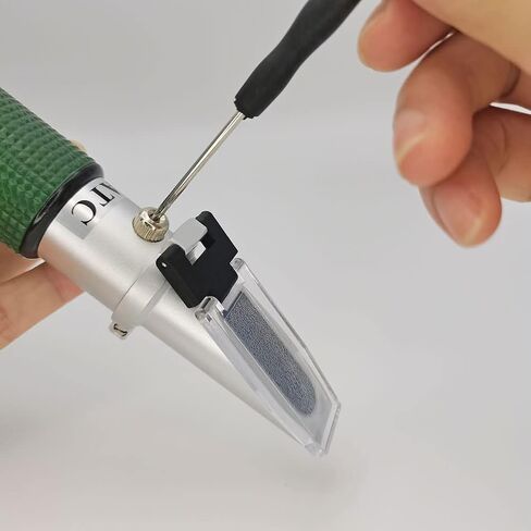 مقياس انكسار الملوحة مع وظيفة ATC، مجموعة اختبار المياه المالحة لمياه البحر، حمام السباحة، حوض السمك، خزان الأسماك. مقياس مزدوج: الجاذبية النوعية ونسبة الملح in Kuwait