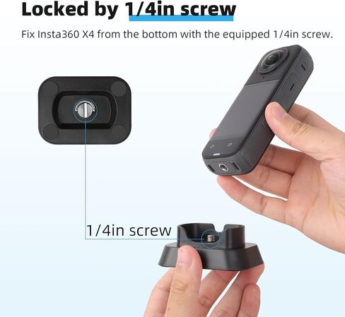 قاعدة حامل لـ Insta360 X4، قاعدة حامل من السيليكون غير قابلة للانزلاق، قاعدة حامل عملية لملحقات كاميرا Insta360 X4 in Kuwait