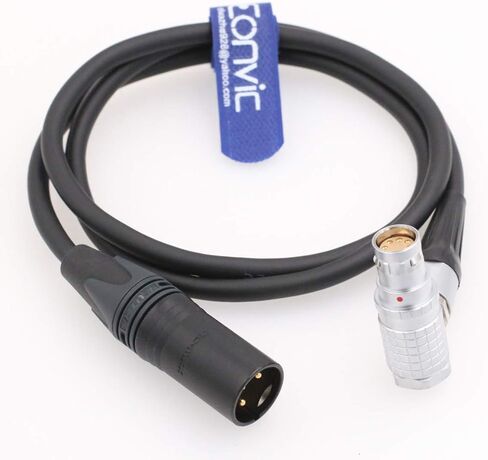 Eonvic ARRI Alexa Amira كابل الطاقة 2B.308 إلى 3 Pin XLR Male Plug (3.28ft/100cm) in Kuwait