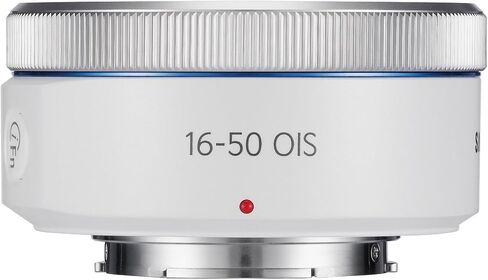 Samsung NX 16-50mm f/3.5 Power Zoom Camera Lens with OIS (White) in Saudi Arabia