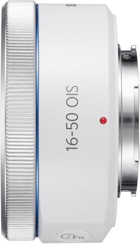Samsung NX 16-50mm f/3.5 Power Zoom Camera Lens with OIS (White) in Saudi Arabia