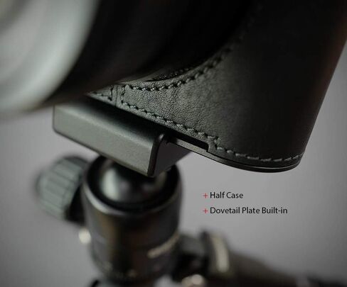 Lim's Design LC-Q2DBK Metal Grip Genuine Leather Camera Half Case for Leica Q2, Black in Saudi Arabia