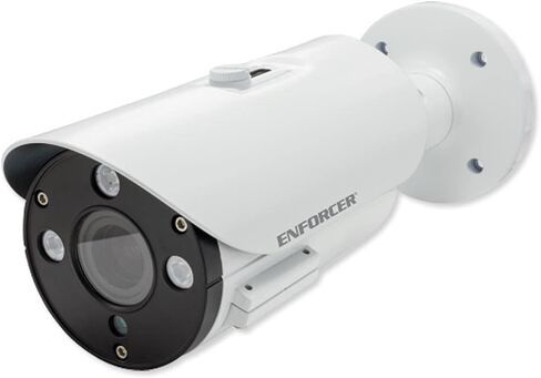 Seco-Larm EV-Y1201-AMWQ Enforcer 4-in-1 Analog Varifocal Bullet Camera; 1080p Resolution; 2.8~12mm ICR Lens; 30°~90° Viewing Angle; 1200 TV Lines; Up to 100ft (30m) IR Range; White in Saudi Arabia