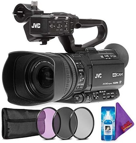 JVC GY-HM180 Ultra HD 4K Camcorder with HD-SDI + Creative Filter Kit in Saudi Arabia