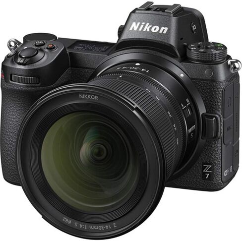 عدسة نيكون 20070 NIKKOR Z مقاس 14-30 مم f/4 S بإطار كامل وعدسة تكبير واسعة لتركيب Z بدون مرآة - (متجددة) in Saudi Arabia