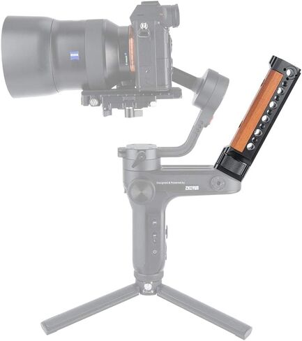 مقبض مختبر NICEYRIG Weebill فقط لمثبت مختبر Zhiyun Weebill، قبضة خشبية مع فتحات تثبيت 1/4 3/8 وحذاء بارد - 329 in Kuwait