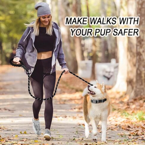 BARKBAY Dog Leash for Medium Large Dogs, Heavy Duty,Padded Handle Lead-5FT in Kuwait