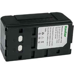 Kastar 1-Pack NP-77H 6.0V 5300mAh Ni-MH Battery Replacement for Sony CCD-F Series CCD-F75 CCD-F77 CCD-F900 CCD-FPKTRV8 CCD-FV01, Sony CCD-FTX Series CCD-FX810 CCD-FX830VE