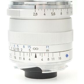 ZEISS Ikon Biogon T* ZM 2.8/25 Wide-Angle Camera Lens for Leica M-Mount Rangefinder Cameras, Black