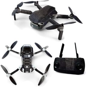 غلاف MightySkins لطائرة DJI Mavic Mini المحمولة بدون طيار كوادكوبتر - لوحة ماسية أرجوانية | غطاء ملتف واقٍ ومتين وفريد ​​من نوعه من الفينيل | سهل التطبيق | صنع في الولايات المتحدة الأمريكية