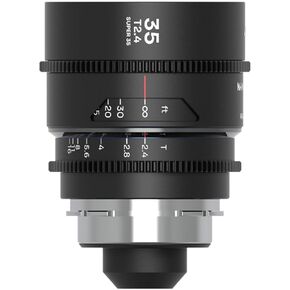 عدسة Venus Laowa Nanomorph 35mm T2.4 1.5x S35 Anamorphic لـ PL Mount/Canon EF، فضية مضيئة in Kuwait