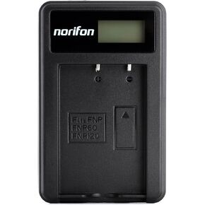 NP-60 Wall Charger for Fujifilm FinePix 50i, 601, F401, F401 Zoom, F410, F410 Zoom, F601, F601 Zoom, M603, M603 Zoom and More with Foldable Plug