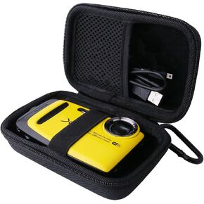 WERJIA Hard EVA Travel Case for Fujifilm X100VI X100V X100F X100S Digital Camera Case (black)