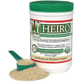Heiro Healthy Equine Horse Insulin Resistant Rescue Organicals 30, 40, 60, 90 or 180 Day Supply and Free Informational Booklet