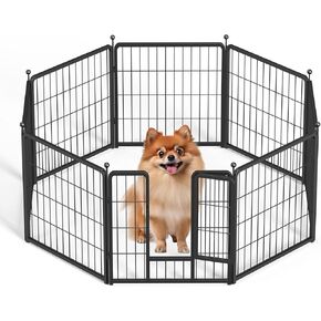 HealSmart Dog Playpen Indoor, Puppy Playpen Indoor for Yard, Camping, Heavy Duty Dog Pen in Kuwait