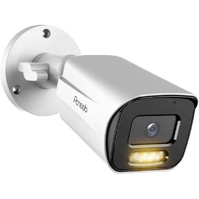 كاميرا IP Bullet PoE بدقة 5 ميجابكسل مع أضواء مزدوجة ذكية رؤية ليلية كاملة الألوان، كاميرا مراقبة فيديو سلكية عالية الدقة في الهواء الطلق، محادثة صوتية ثنائية الاتجاه، مقاومة للماء IP67، كشف الإنسان بالذكاء الاصطناعي، PB65-5MDL in Kuwait