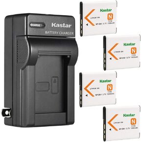 Kastar AC Wall Battery Charger Replacement for Sony Cyber-Shot DSC-W620, DSC-W630, DSC-W650, DSC-W670, DSC-W690, DSC-W710 Cameras in Kuwait