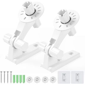 UTEBIT 2 Pack Wall Mount for Blink, Mount Bracket for Blink Outdoor Camera Home Security Camera, 360 Degree Adjustable Mount Brackets Holder for Wyze Cam and Other Camera with 1/4 Screw Thread