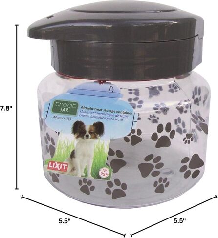 مرطبانات حلوى ليكسيت (64 أونصة، رمادي) in Kuwait