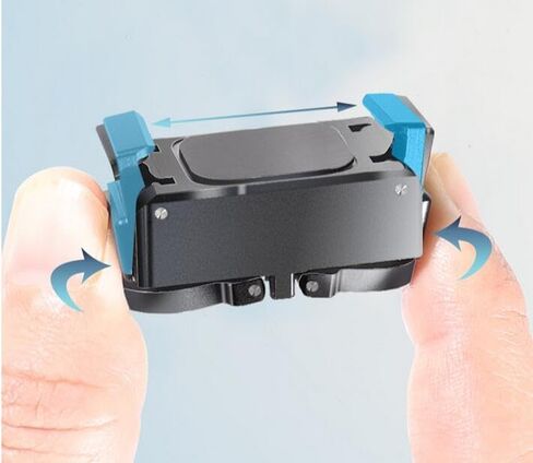 محول Osmo Pocket 3 ثنائي المخلب لـ DJI Pocket 3، واجهة Gopro قابلة للطي، عصا سيلفي ثلاثية القوائم قابلة للتوصيل in Saudi Arabia