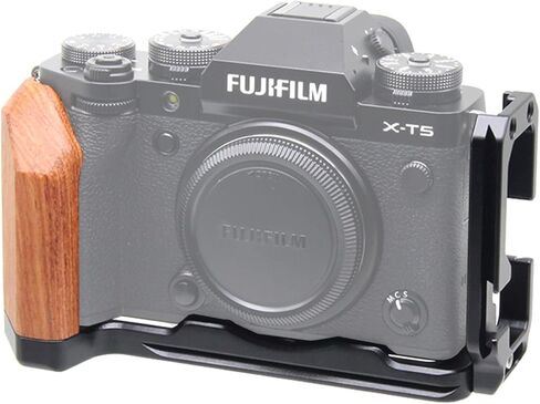 لوحة تحرير سريعة للكاميرا Fujifilm X-T5 قبضة يد الكاميرا لـ Fujifilm X-T5، ملحقات دعامة فيديو من سبائك الألومنيوم، جهاز كاميرا من سبائك الألومنيوم لـ Fujifilm XT5-A008 in Kuwait