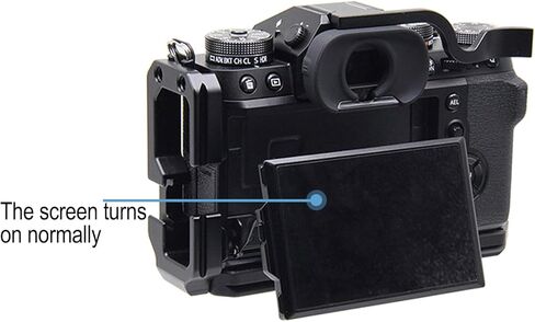 لوحة تحرير سريعة للكاميرا Fujifilm X-T5 قبضة يد الكاميرا لـ Fujifilm X-T5، ملحقات دعامة فيديو من سبائك الألومنيوم، جهاز كاميرا من سبائك الألومنيوم لـ Fujifilm XT5-A008 in Kuwait