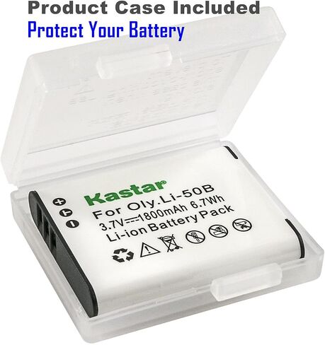 Kastar 1-Pack Battery and AC Wall Charger Replacement for Kodak LB-050 LB-052 Battery, PixPro FZ151, Kodak PixPro FZ152, Pixpro FZ201,Pixpro SL10 Smart Lens,Pixpro SL25 Smart Lens,Pixpro SPZ1 Cameras in Saudi Arabia