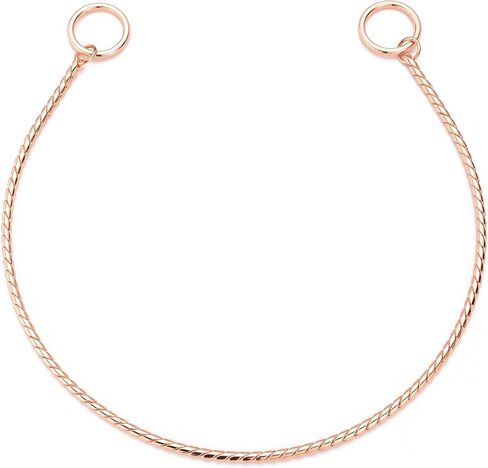 Mogoko Stainless Steel Dog Choke Chain Collar, Puppy Metal Snake Chain Pet Show Slip Collar Choker for Training Walking (Silver;20.0"*4.0mm) in Kuwait