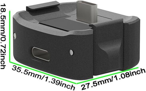USB-C/Type-C جهاز شحن قاعدة قوس محول الشحن جبل ل DJI OSMO Pocket 3 ملحقات الكاميرا in Kuwait