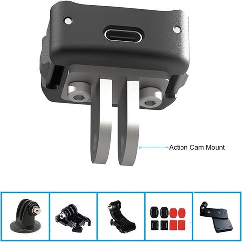 USB-C/Type-C جهاز شحن قاعدة قوس محول الشحن جبل ل DJI OSMO Pocket 3 ملحقات الكاميرا in Kuwait
