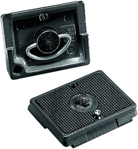 Manfrotto 200PL-14 RC2 Rapid Connect Mounting Plate with 1/4-Inch 20 Screw - Gray in Saudi Arabia