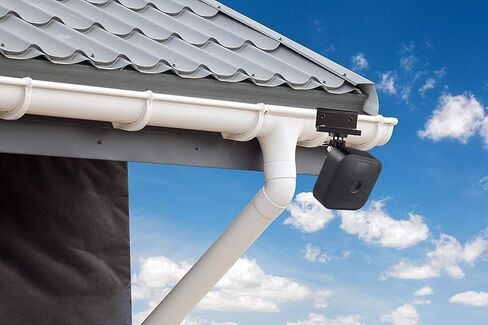 حامل مزراب مقاوم للطقس من Wasserstein مع محول برغي عالمي متوافق مع كاميرا Blink Outdoor وBlink Outdoor 4 وBlink XT2/XT (3 عبوات، أسود) in Kuwait