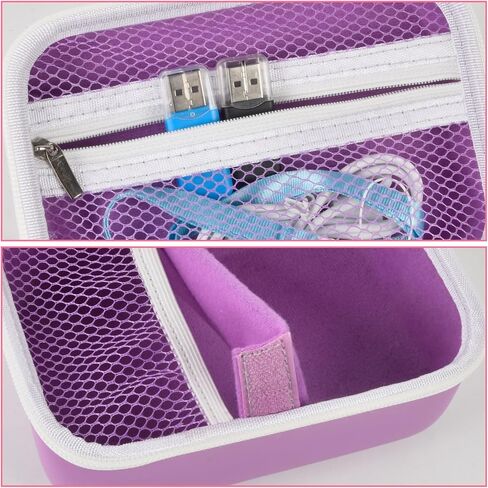 Case Compatible with GKTZ/for ESOXOFFORE/for HiMont/for Anchioo/for MINIBEAR Instant Print Camera for Kids, Digital Video Cameras Bag for Photo Papers, Color Pens & Accessories (Box Only)-Blue in Saudi Arabia