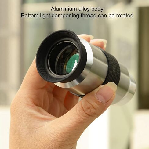 40mm 1.25 Inch Telescope Eyepiece, Wide Field of View, Multi Coated Optics for Moon Planets Star Clusters, Aluminum Alloy Construction with Soft Rubber Eyecup in Saudi Arabia