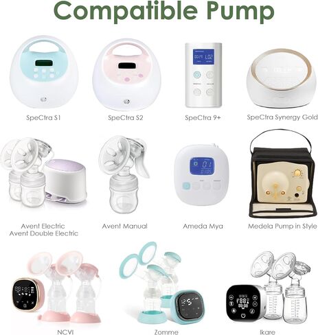 Maymom 2nd Generation Pump Valves with Pull Tab for Spectra S1, S2 and 9 Pumps and Compatible with Avent Comfort Electric Breast Pump; (4 pc) in Saudi Arabia