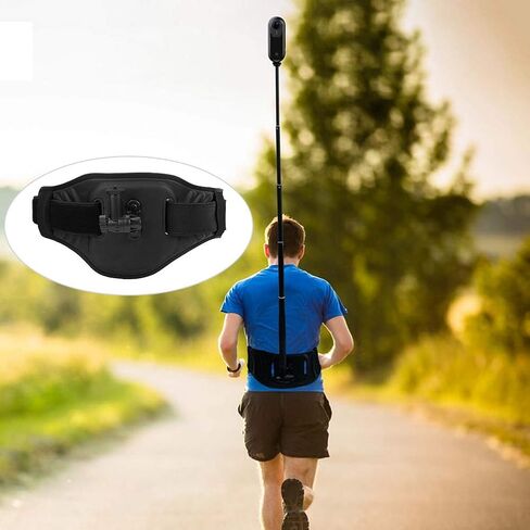 حزام خصر الكاميرا YYOYY، حزام حزام تثبيت الخصر للكاميرا الخارجية للبطل 7/6/5/4/3+/3/2/1، ملحقات الكاميرا الرياضية in Kuwait