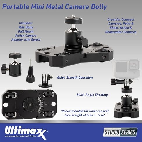 Sony Cyber-shot DSC-RX0 II Digital Camera + SanDisk 64GB Ultra microSD Memory Card, Portable 48" Monopod, Water-Resistant Gadget Bag, Mini Suction Cup Mount, Mini Metal Dolly & Much More (27pc Bundle) in Saudi Arabia