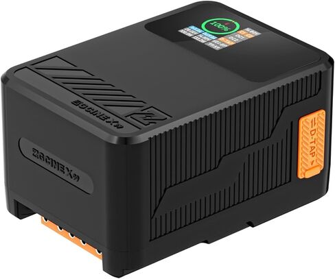 ZGCINE X99 V-Mount Battery,99Wh/14.8V Mini V-Mount Battery Support bidirectional 100W PD USB-C Fast Charger, withDual USB-C PD, D-TAP, Dual DC Port, 1.3-inch IPS Screen in Saudi Arabia