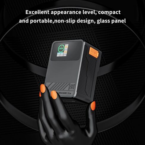 ZGCINE X99 V-Mount Battery,99Wh/14.8V Mini V-Mount Battery Support bidirectional 100W PD USB-C Fast Charger, withDual USB-C PD, D-TAP, Dual DC Port, 1.3-inch IPS Screen in Saudi Arabia