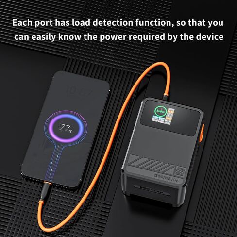 ZGCINE X99 V-Mount Battery,99Wh/14.8V Mini V-Mount Battery Support bidirectional 100W PD USB-C Fast Charger, withDual USB-C PD, D-TAP, Dual DC Port, 1.3-inch IPS Screen in Saudi Arabia