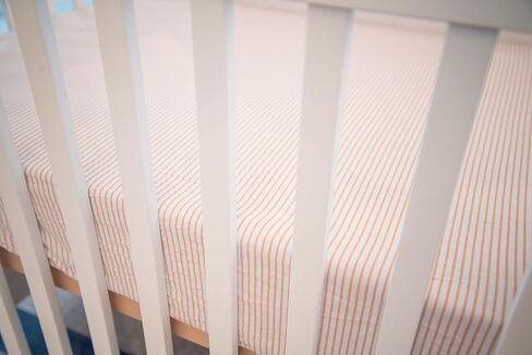 Pack n Play Playard Sheet | Portable Crib Sheet Set 2 Pack Black and White Abstract Stripes and Dots by Ely's & Co in Kuwait