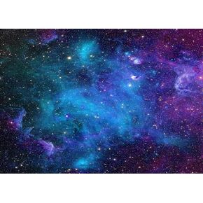 BELECO 7x5ft Fabric Cosmic Galaxy Backdrop Wall Décor Starry Sky Milky Way Stars Backdrop Universe Space Theme Photo Background Galaxy Baby Shower Birthday Party Decorations Studio Photo Props