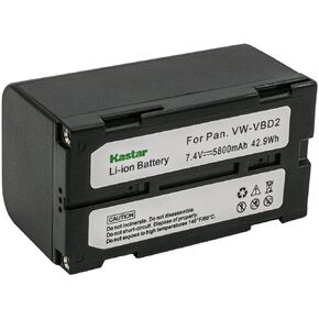 Kastar 1-Pack VW-VBD2 Battery Replacement for VW-VBD1, VW-VBD1/E, VW-VBD1E, VW-VBD2, VW-VBD2E, VW-VBD815, VW-VBDR1, VW-VBD3, VW-VBD5, AG-BP15P, CGR-B/202, CGR-B/202A1B, CGR-B/202E1B